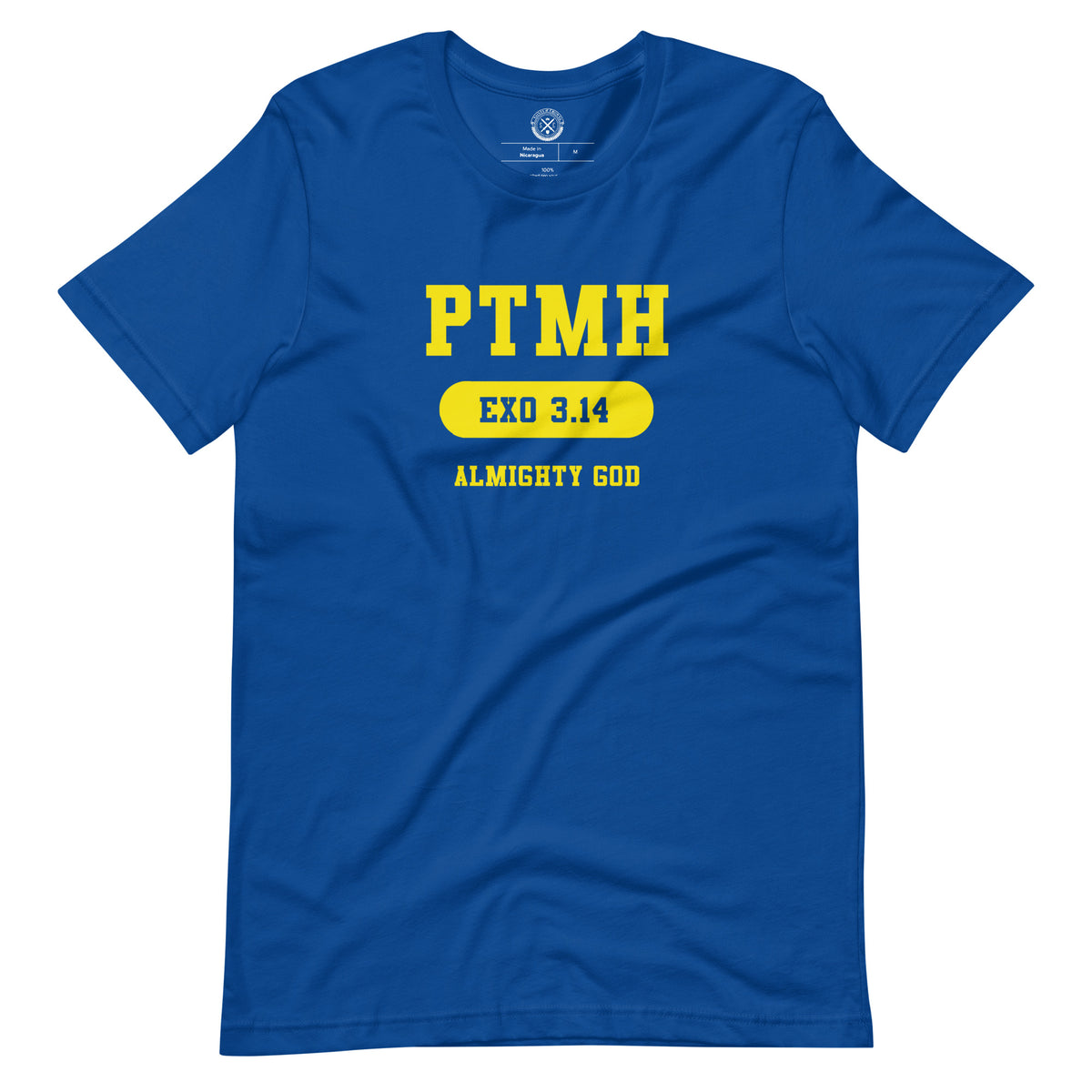 Praise the most High Athletic Royal Blue Unisex T-Shirt