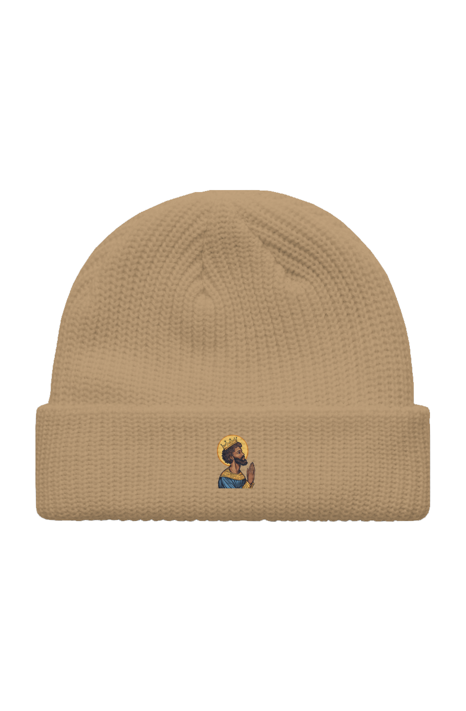 Saints and Crowns Praying Icon Fisherman Beanie