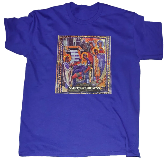 Saints and Crowns Presents Icon of 'The Healing of Hezekiah" T- Shirt