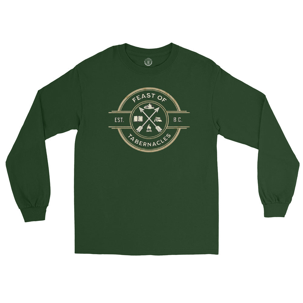 Saints and Crowns presents Men's "Feast of Tabernacles" Classic Long Sleeve Shirt
