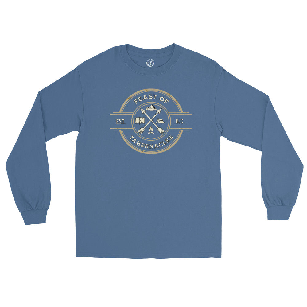 Saints and Crowns presents Men's "Feast of Tabernacles" Classic Long Sleeve Shirt