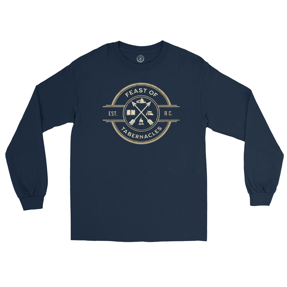 Saints and Crowns presents Men's "Feast of Tabernacles" Classic Long Sleeve Shirt