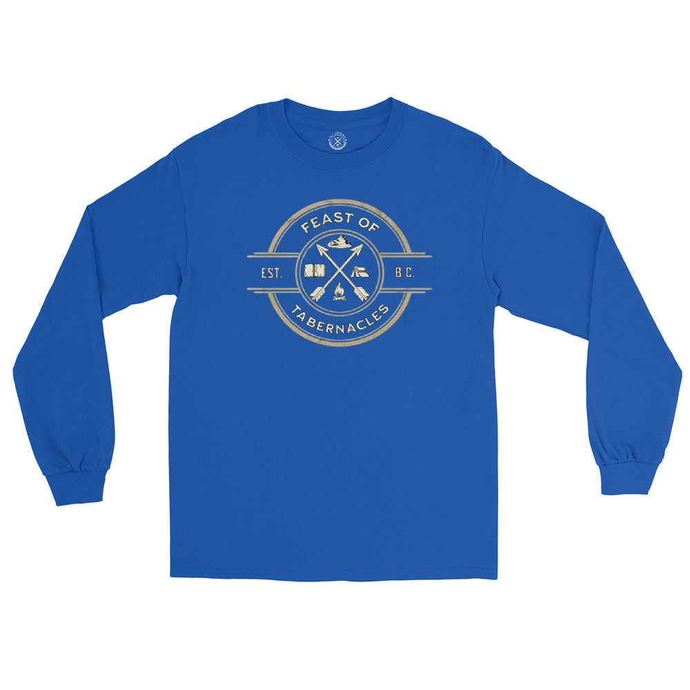 Saints and Crowns presents Men's "Feast of Tabernacles" Classic Long Sleeve Shirt