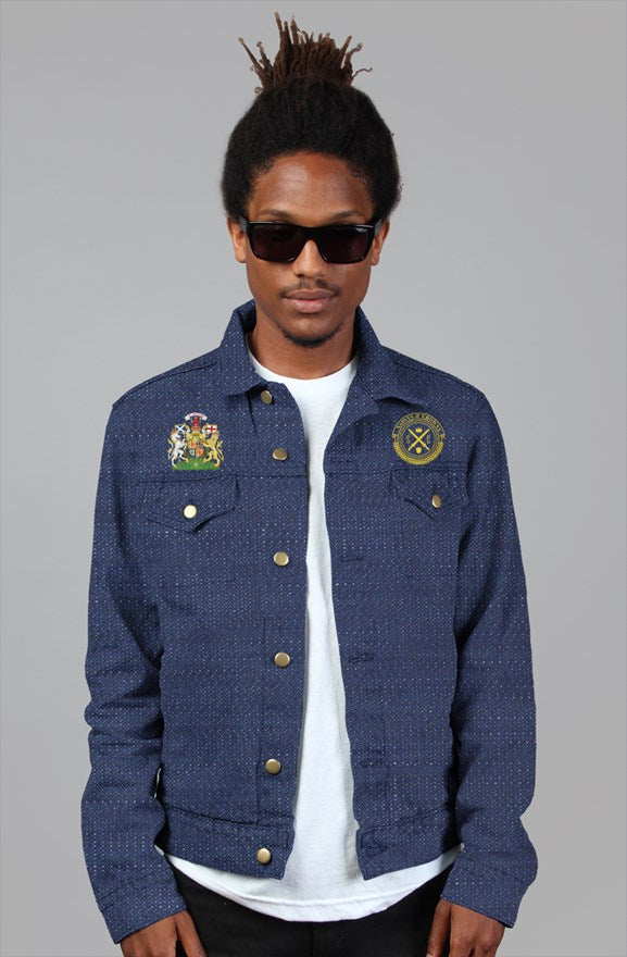 King James Arms X Logo Denim Jacket