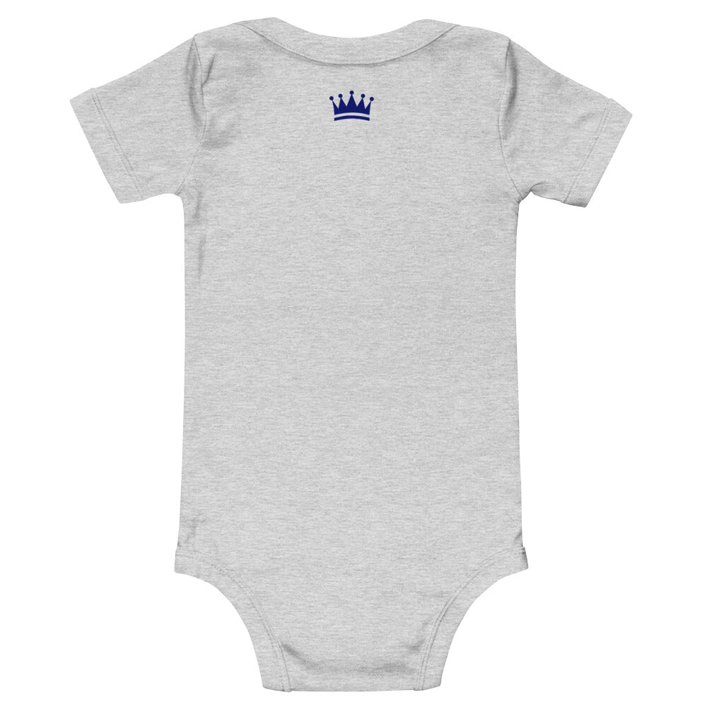 Praise the most High Athletic Baby short sleeve one piece