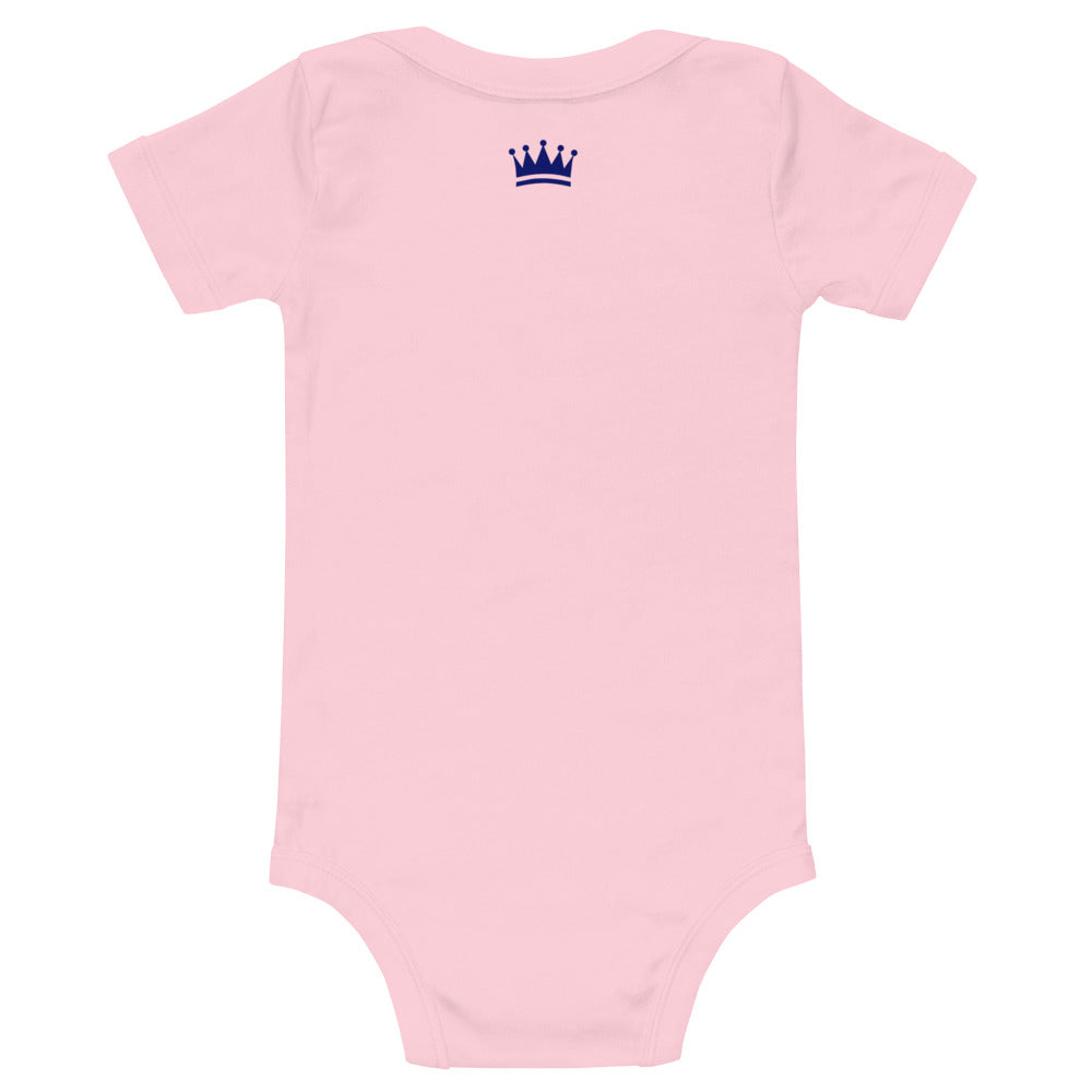 Praise the most High Athletic Baby short sleeve one piece
