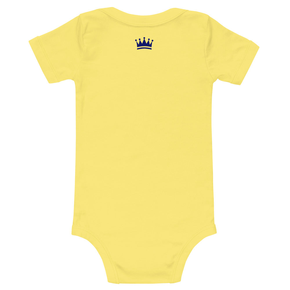 Praise the most High Athletic Baby short sleeve one piece
