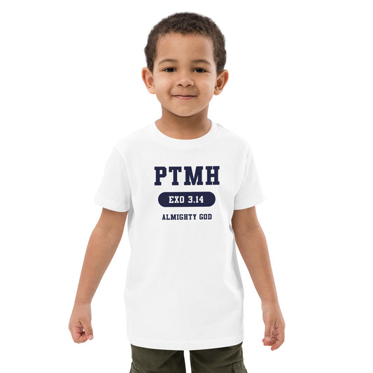Praise the most High Athletic Organic Cotton Kids T-Shirt