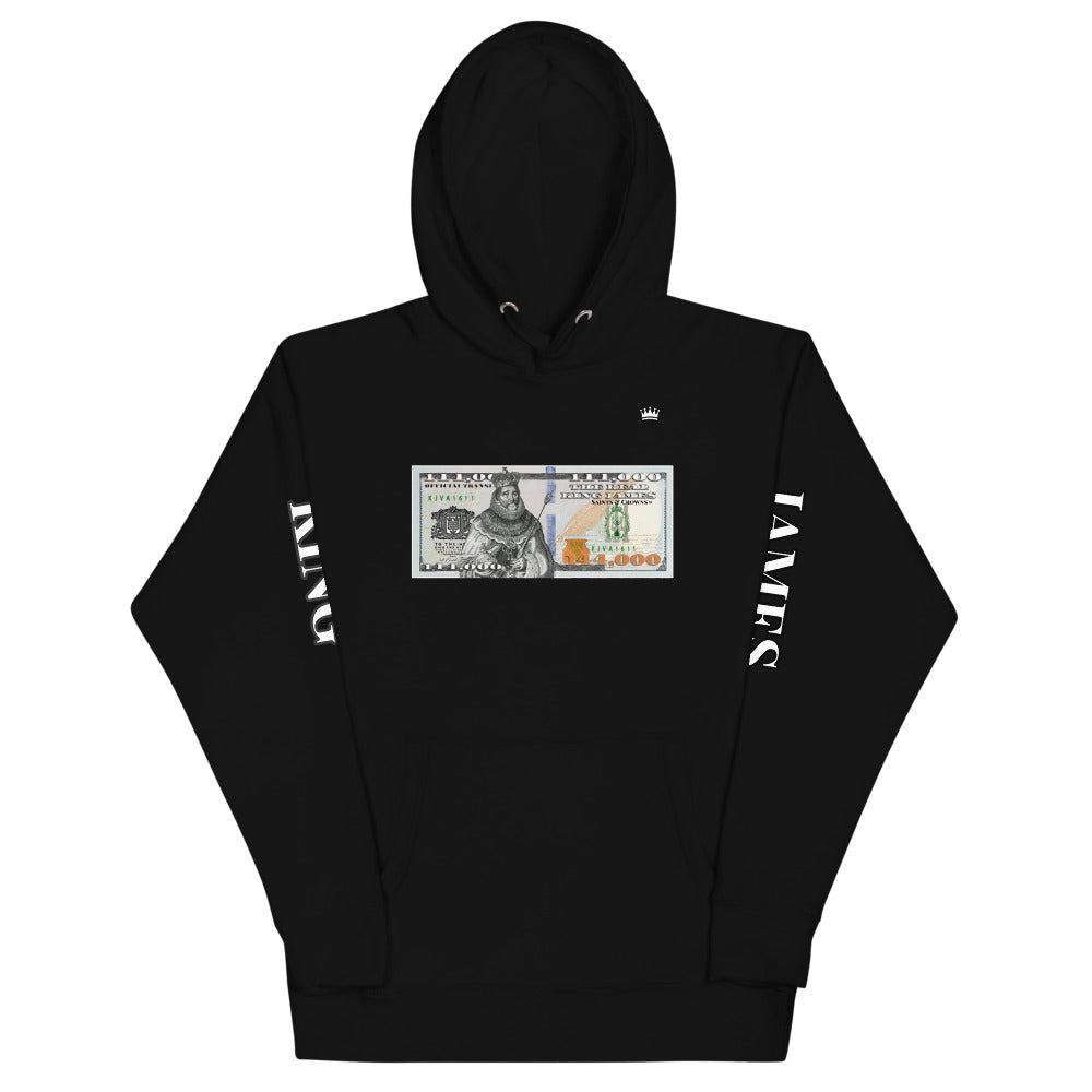 Saints and Crowns Present "The Real King James 144,000 Bill" Premium Hoodie
