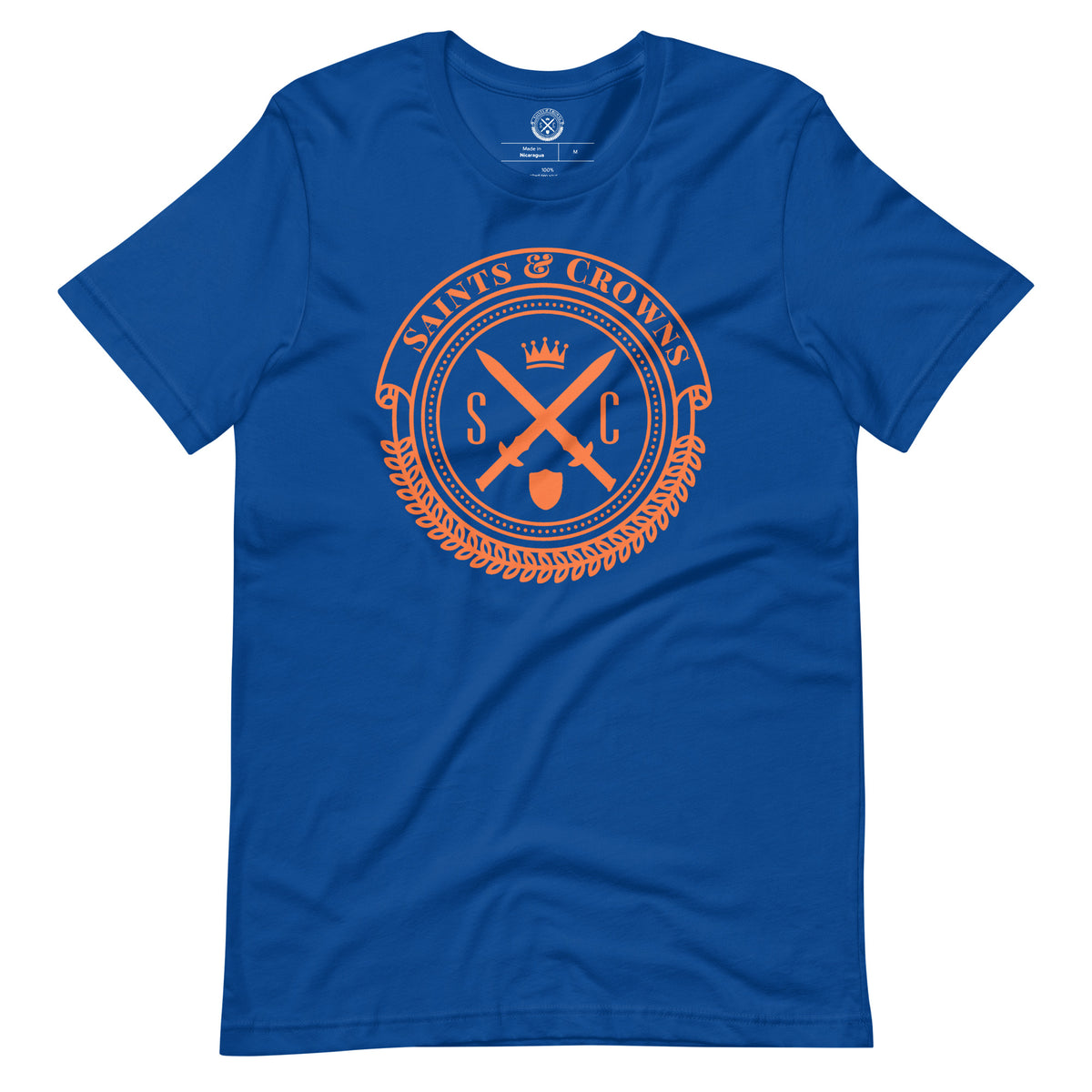 Saints and Crowns Official Logo Unisex T-Shirt (QB)