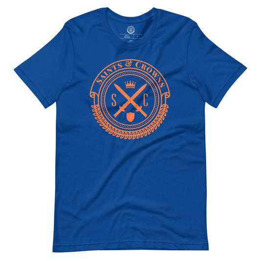 Saints and Crowns Official Logo Unisex T-Shirt (QB)