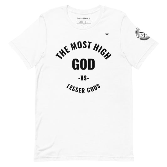 The most High God -vs- LSR gods Short-Sleeve Unisex T-Shirt