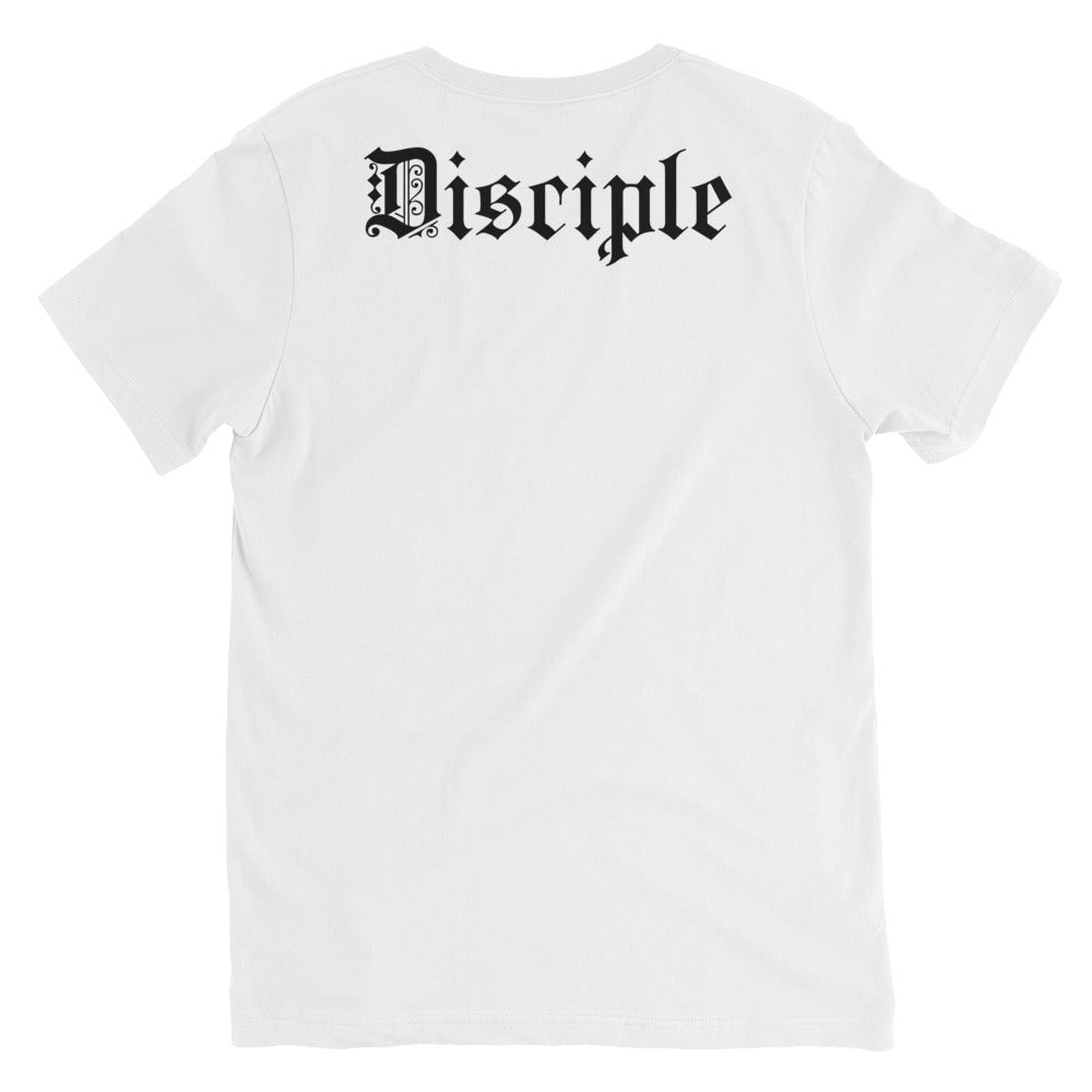 CASD Disciple Short Sleeve Unisex  V-Neck T-Shirt